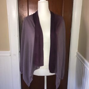 Women’s Ann Taylor Loft Purple Ombré Sweater